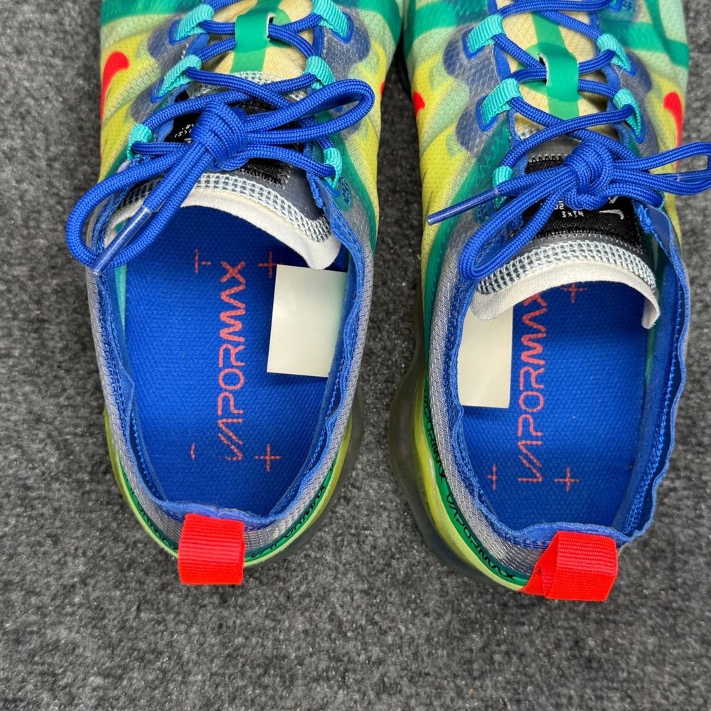 Nike Air VaporMax 2019 Running Shoe Men 10.5 Racer Blue Athletic Retro Run Train - Picture 9 of 12